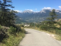 Route de la Viste da Guillestre