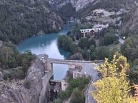 Route de la Viste desde Guillestre