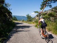 Route de la Viste desde Guillestre