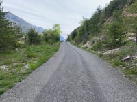 Route de la Viste desde Guillestre