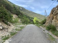 Route de la Viste desde Guillestre