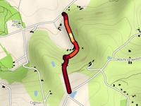 Route de Lacalcinie