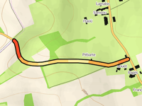 Route de Lasserre from Pagés