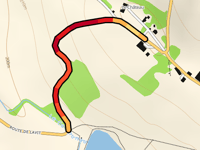 Route de Lavit da Le Manistré
