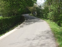 Route de Ligné from Arbespine