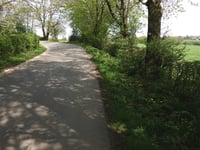 Route de Ligné from Arbespine