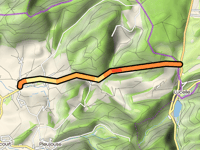 Route de Lucelle da Charmoille