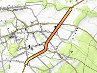 Route de Marche from Fanson