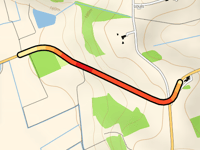 Route de Maubourguet z L'Arros