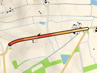 Route de Maubourguet desde Marciac