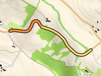 Route de Mazères via La Moulinière