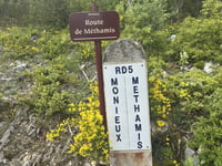 Route de Méthamis