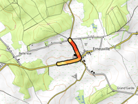 Route de Mièrchamps da Champlon