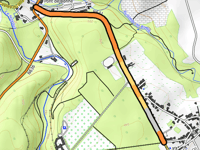 Route de Modave from Pont-de-Bonne