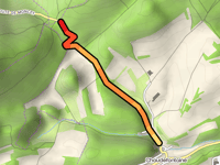 Route de Moncey da Marchaux-Chaudefontaine