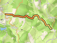 Route de Montagny da Dompierre-les-Ormes