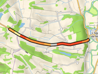 Route de Montesquiou da L'Isle de Noe