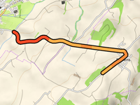 Route de Mottex da Romont