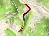 Route de Moyemont z Leyval