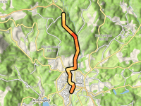 Route de Paris from Meymac