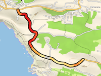 Route de Pianarella from Bonifacio