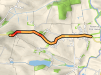 Route de Preignan da Le Gers