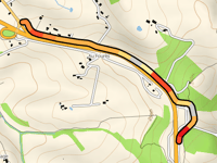 Route de Pujaudran da L'Isle-Jourdain