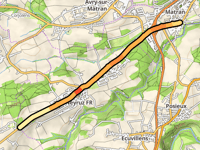 Route de Romont da Matran