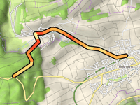 Route de Rosenwiller von Rosheim