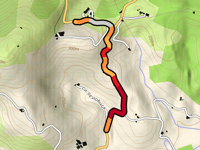 Route de Saint-Blaise von Barcus
