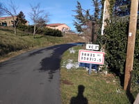 Saint-Cierge-la-Serre über Route de Saint-Cierge
