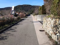 Saint-Cierge-la-Serre über Route de Saint-Cierge