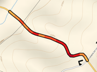 Route de Saint-Elix-d'Astarac da La Lauze