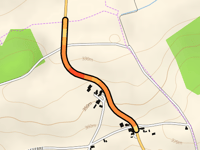 Route de Saint-Gaudens über Les Beruts