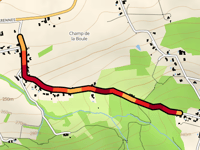 Route de Saint-Jean d'Arché