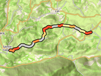 Route de Sainte-Colome von Mifaget