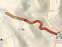 Route de Sauvagnas