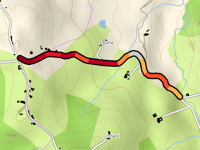 Boye über Route de Sauvelade