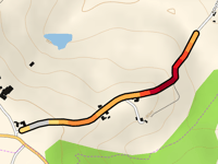 Route de Taillade über Marsan