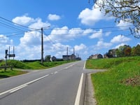 Route de Tamines depuis Fosses-la-Ville