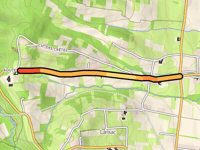 Route de Tarbes vanuit Laslades
