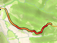 Route de Tarbes z Osmets