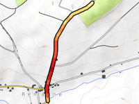 Route de Tillet da Remagne