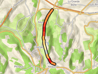 Font de Meaux da Route de Valadet