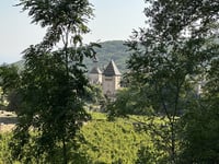 Route de Valbonne z Saint-Laurent-de-Carnols