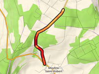 Route de Vaux da Moulins-Saint-Hubert