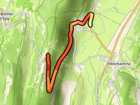 Route de la Balme-d'Épy via Route de Villechantria