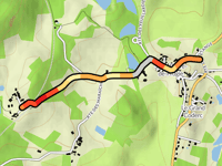 Route des Cerisiers da Saint-Pierre-de-Frugie