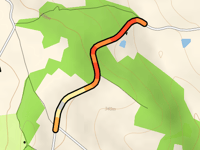 Route des Châtaigniers da Aubisse