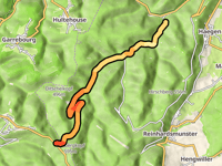 Route des Châteaux von Stambach
